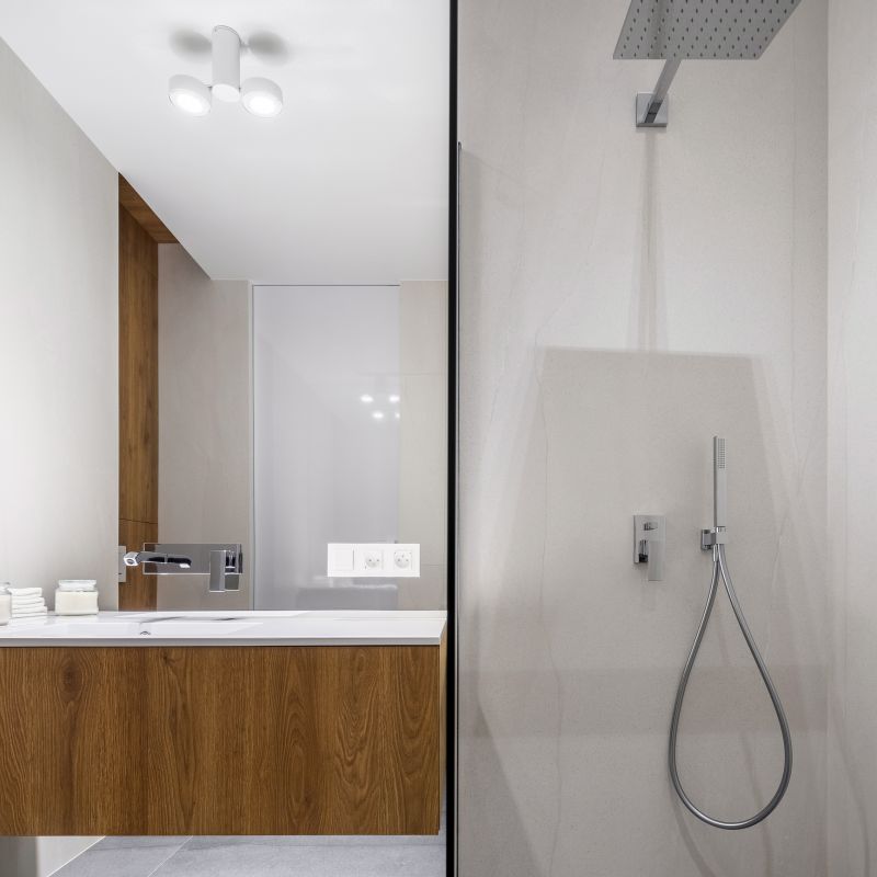 Contemporary Shower Installation